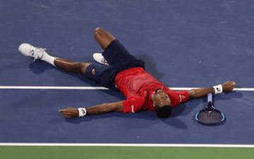 ATP Dubai Monfils Djokovic