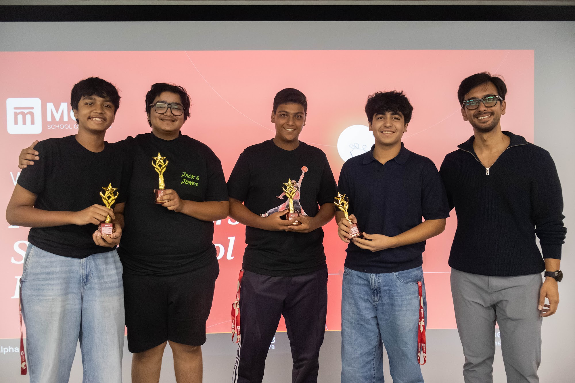 The team receiving their FFP 2026 award