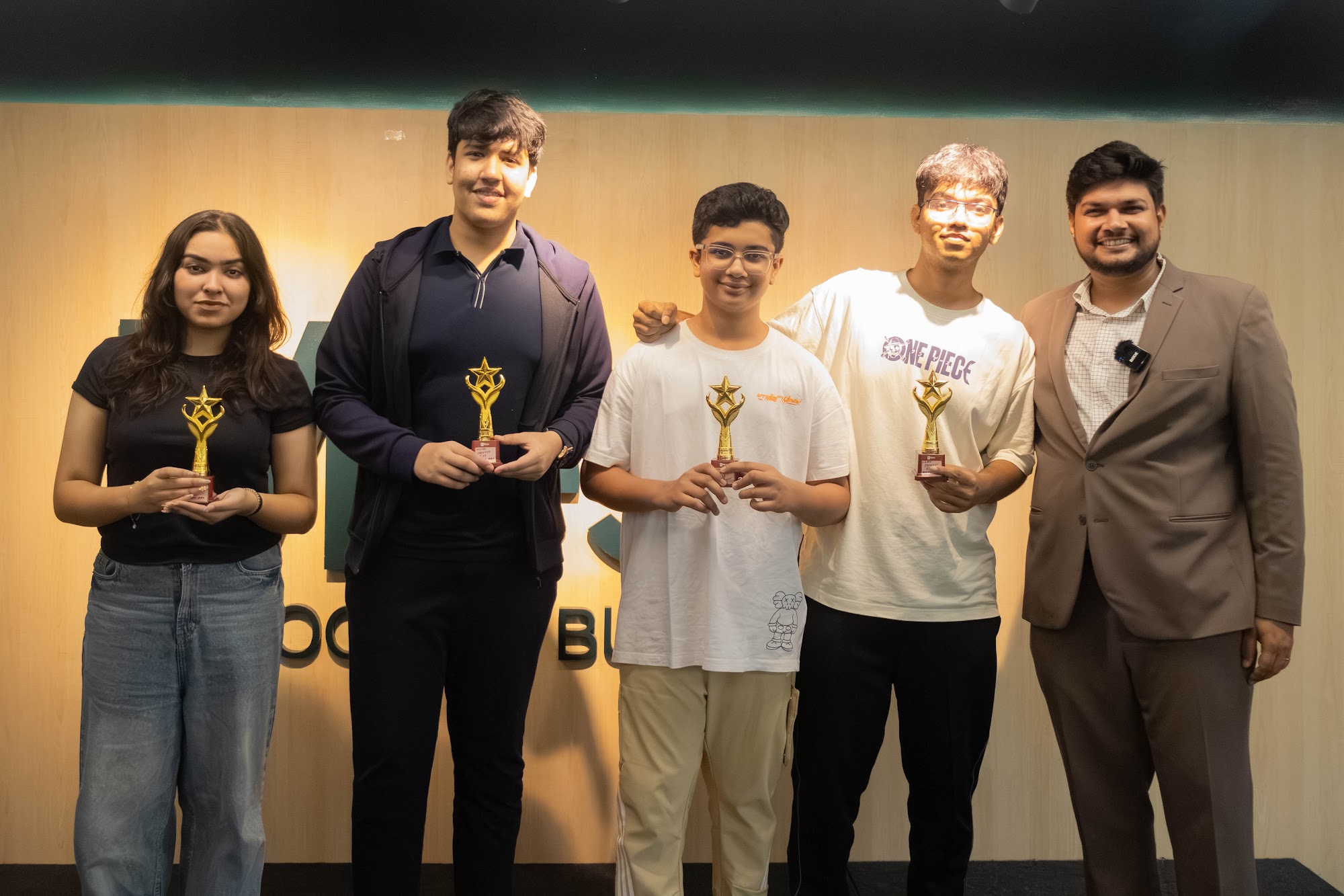The team receiving their FFP 2026 award