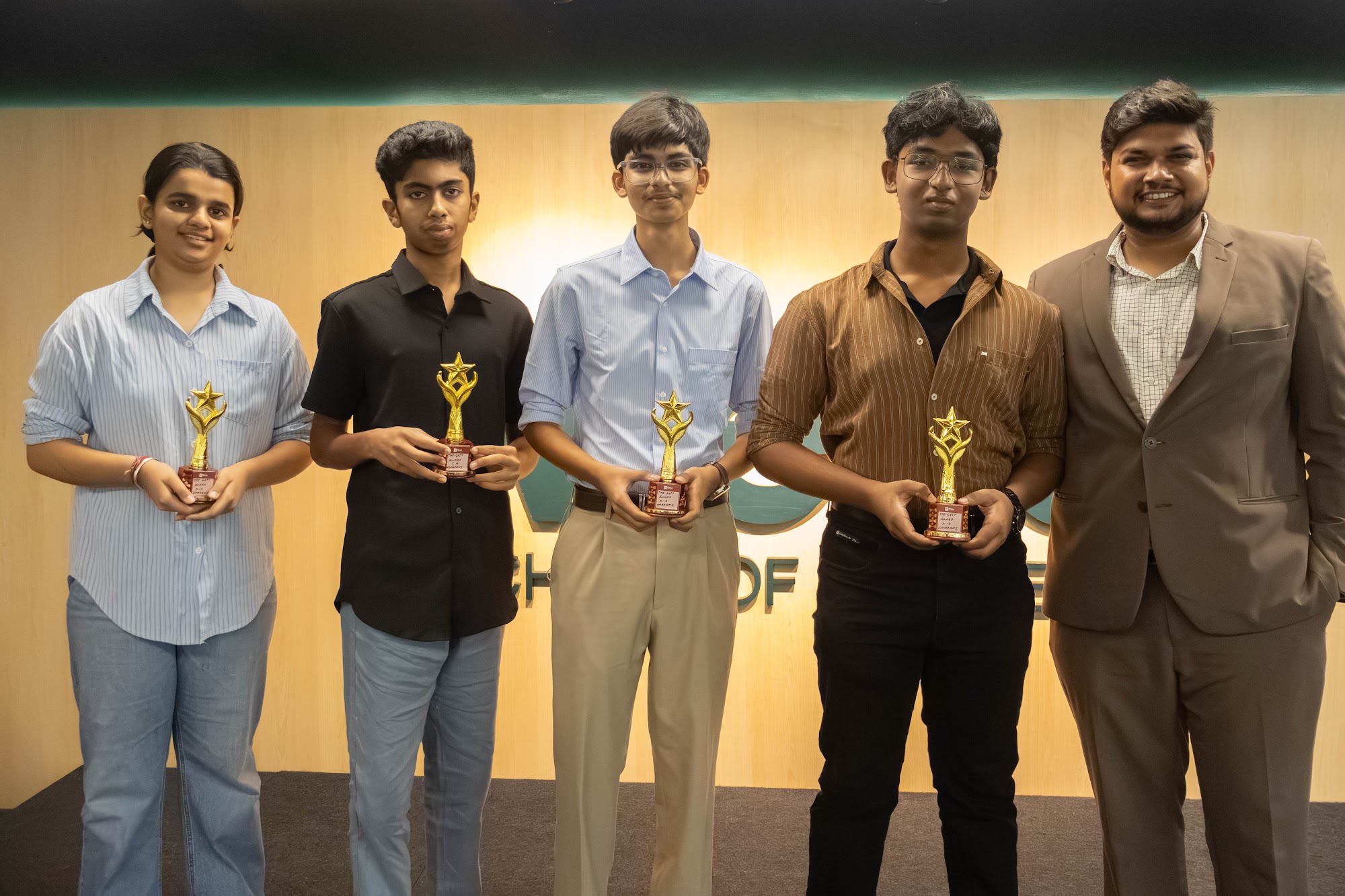 The team receiving their FFP 2026 award