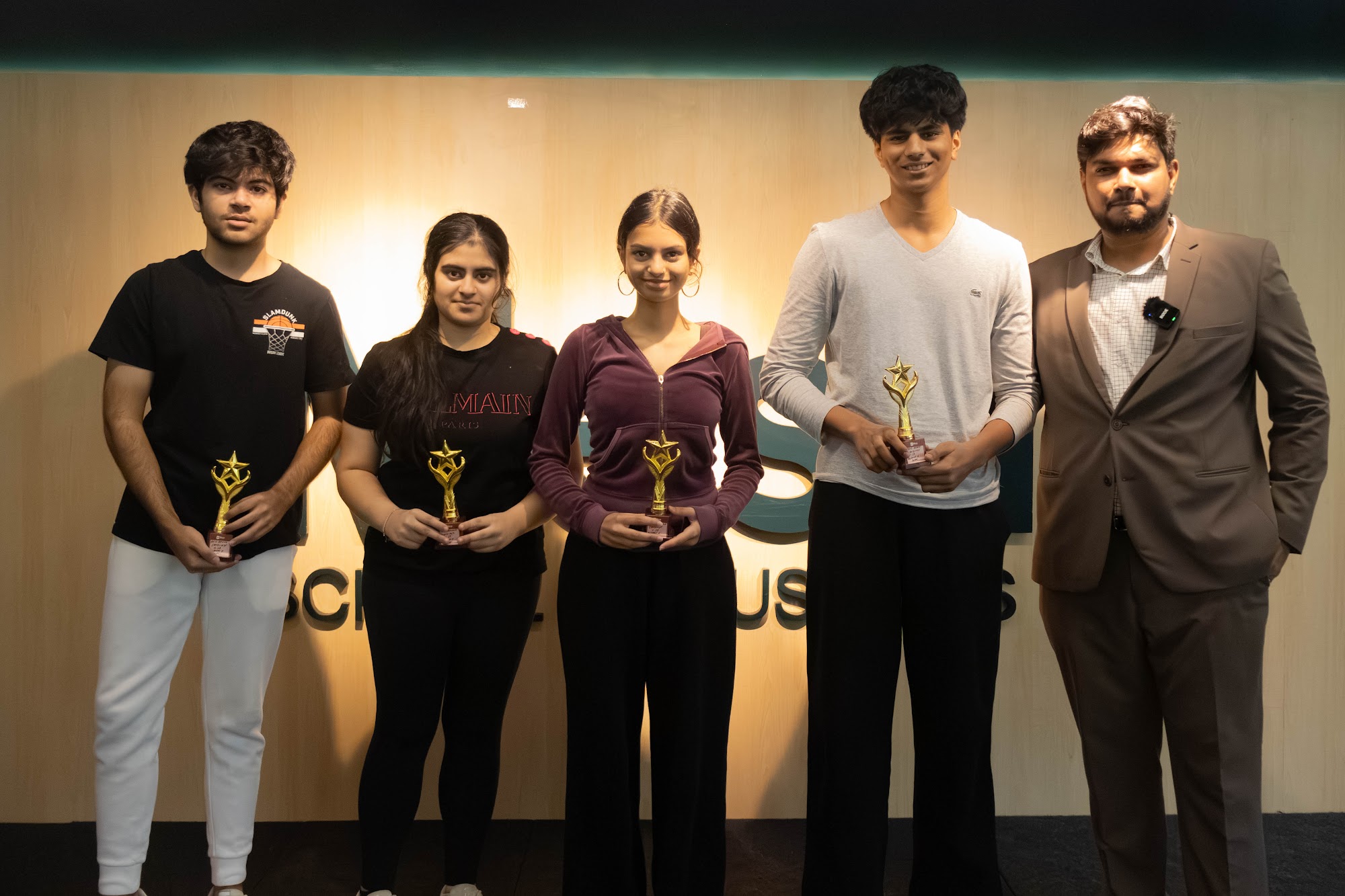 The team receiving their FFP 2026 award