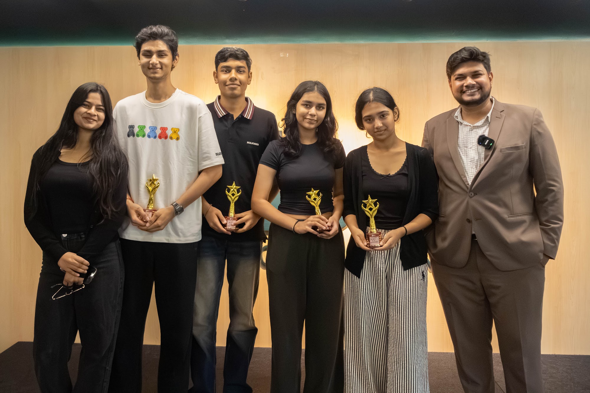 The team receiving their FFP 2026 award