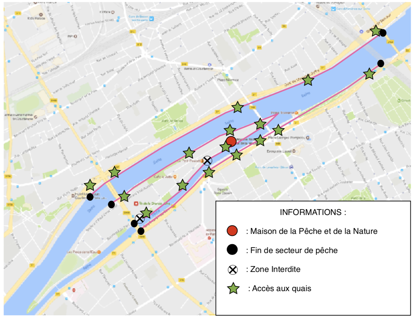 Parcours de l'épreuve Coupe Coach