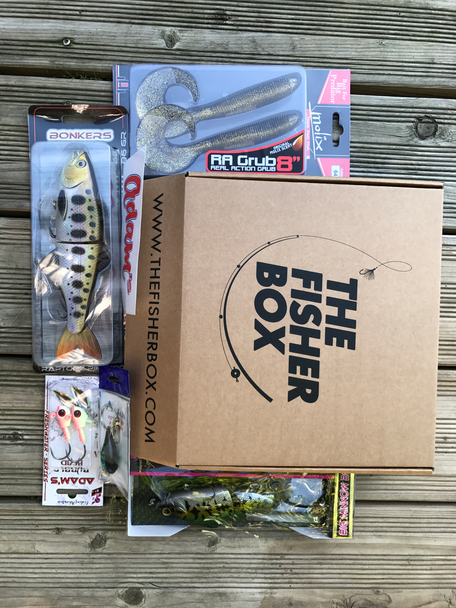 TheFisherBox, Coffret cadeau 100% pêche