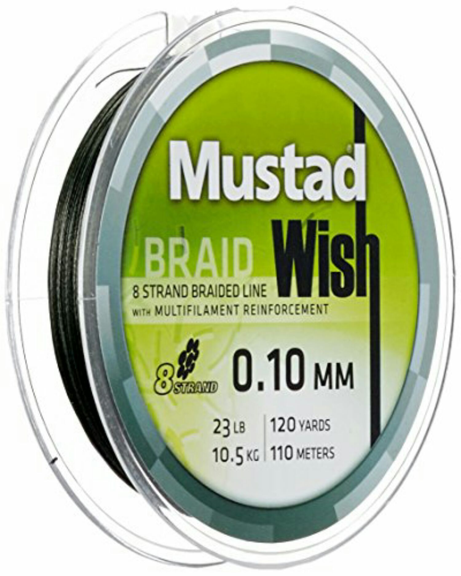 WISH 8 BRAID 0.15 GREEN