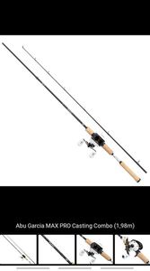 ABU GARCIA MAX PRO CASTING COMBO 