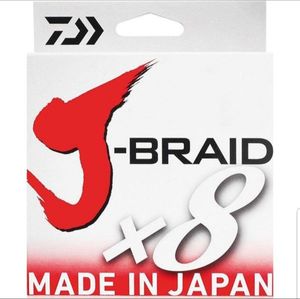 TRESSE DAIWA J-BRAID - X8 - VERT - 10/100