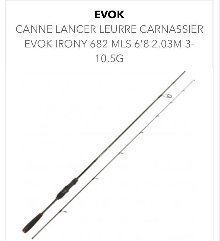 EVOK IRONY 682 MLS 2,03M 3-10,5 GR 