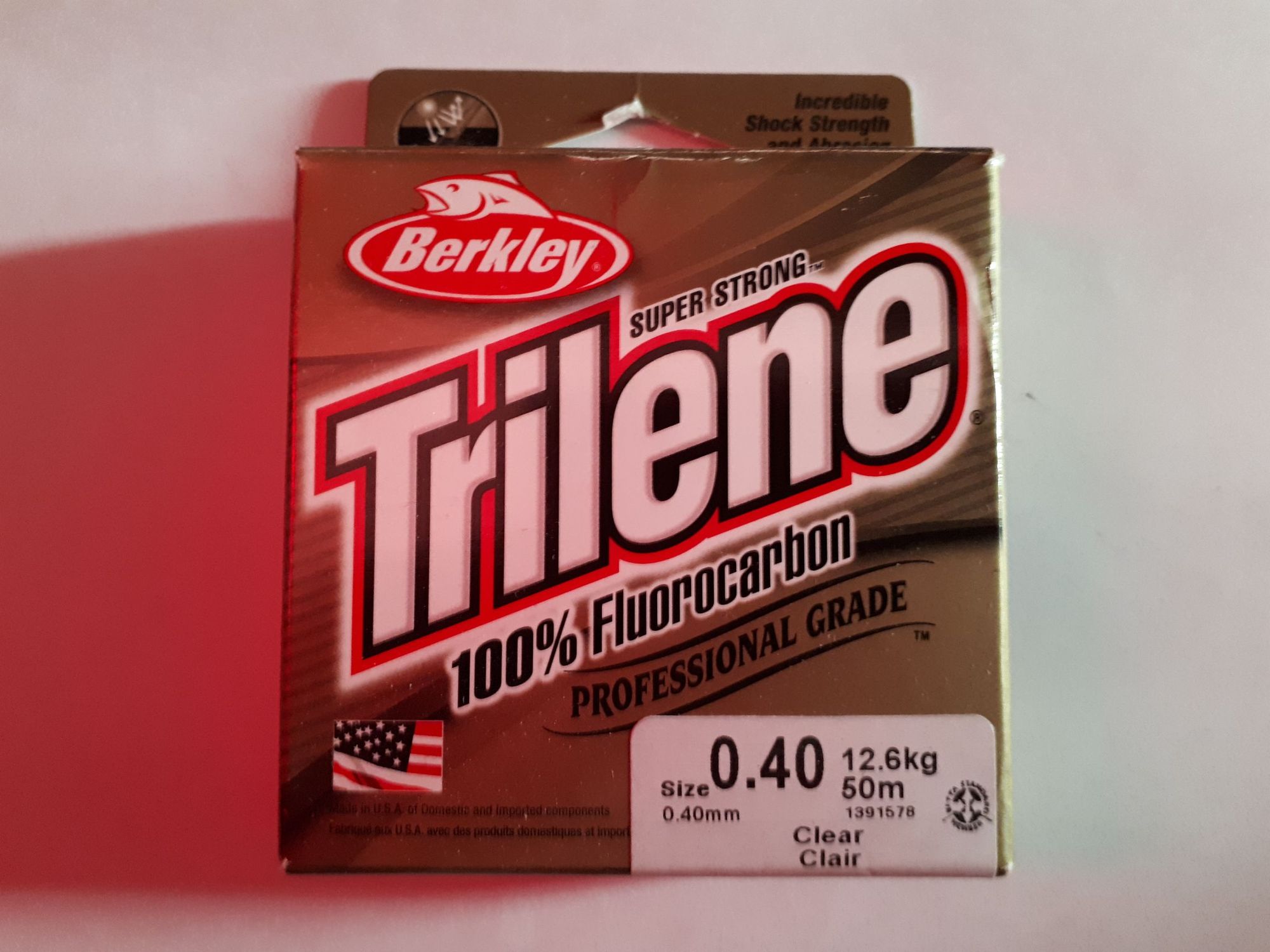 TRILENE FLUOROCARBON 0.40 MM 12.6 KG