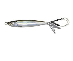 JIG LITTLE JACK METAL ADICT ZERO - 20G - BACK GLOW LAME SARDINE GLOW BELLY 