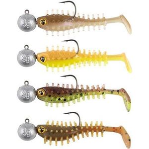 KIT LEURRES SOUPLES ARMÉS FOX RAGE ULTRA UV MICRO SPIKEY LOADED LURE PACK