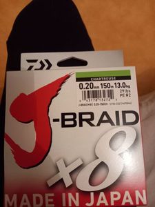 J-BRAID ×8 20/100