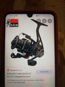 MOULINET DAM QUICK FZ DLX FB