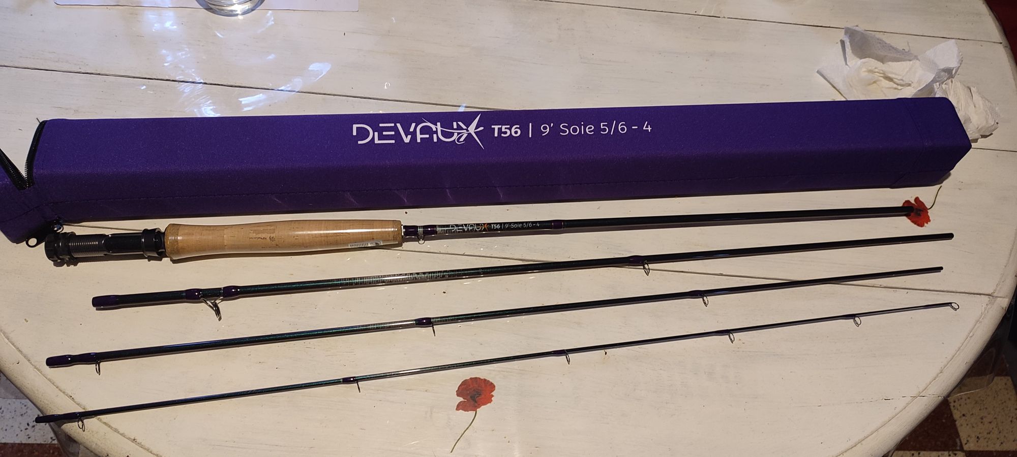 DEVAUX T56 9 PIEDS SOIE RIO DT5F
