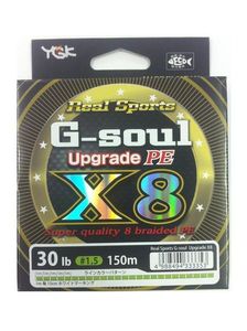 YGK G-SOUL X8 PE1.5  30LBS