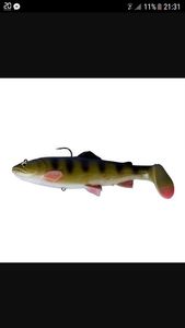 3D TROUT RATTLE SHAD 12CM