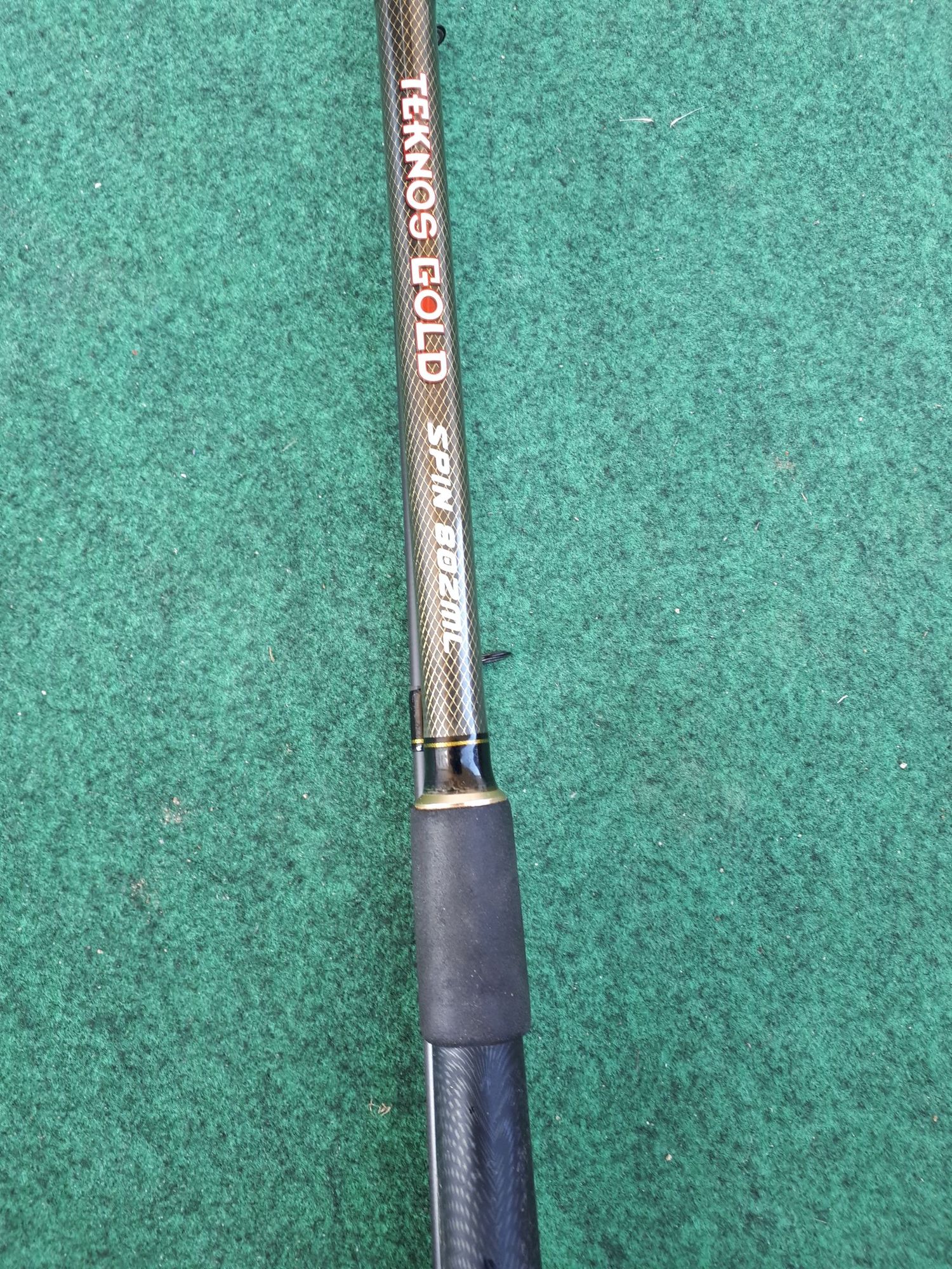 CANNE GRAUVELL TEKNOS GOLD SPIN 80 ZML LONGUEUR 2,40 M ACTION 10/40 GR CANNE GRAUVELL TEKNOS GOLD SPIN 80 ZML LONGUEUR 2,40 M ACTION 10/40 GR