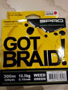 SPRO GOT BRAID 0.18 MM 10.5KG