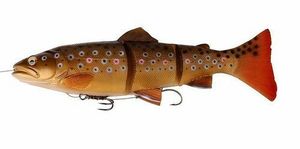 3D LINE THRU TROUT DARK BROWN TROUT 15 CM SS