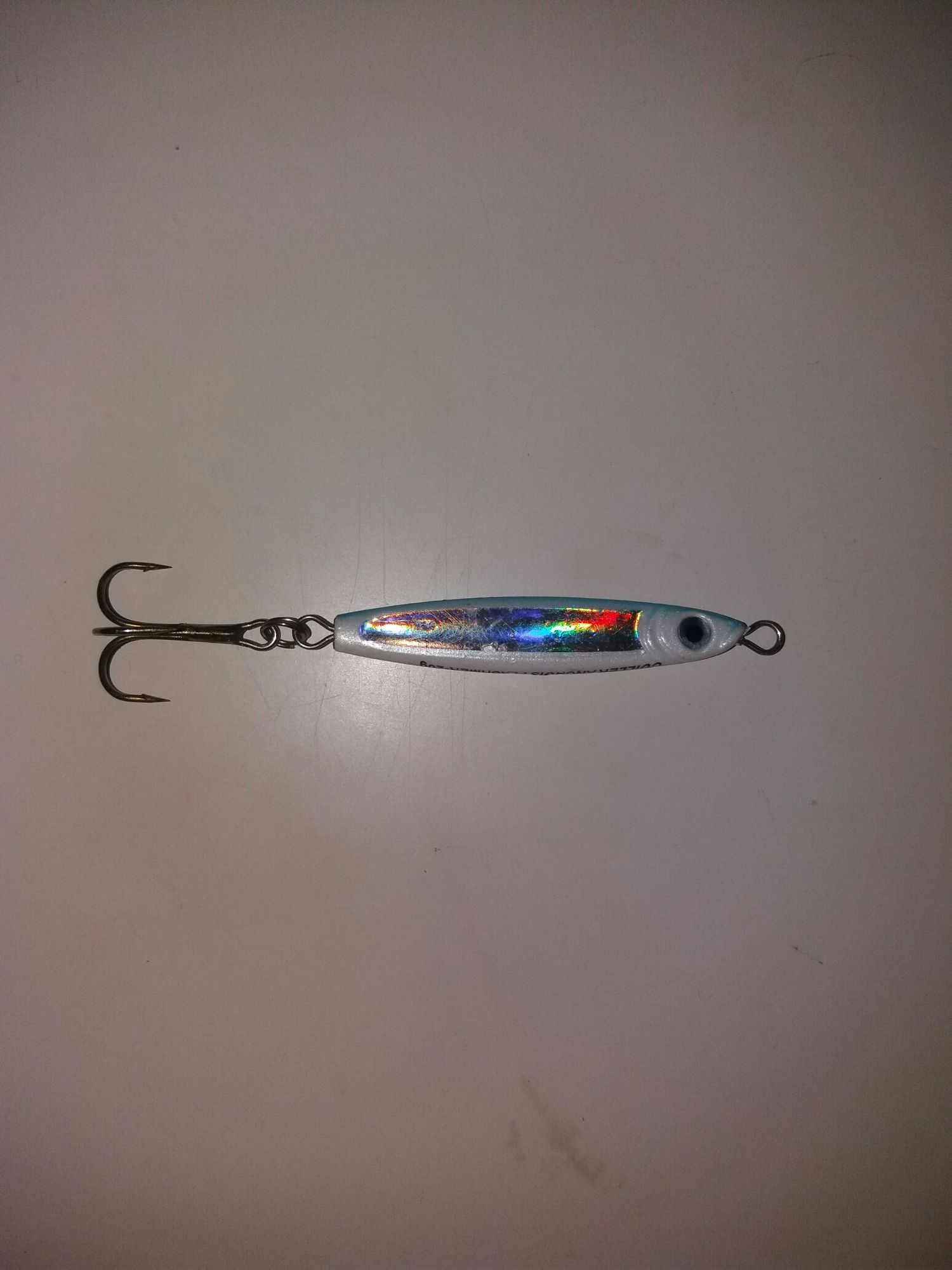 CUILLÈRE À ANCHOIS FLASHMER DOS BLEU 18G