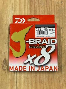 J-BRAID X 13/100 GRAY-LIGHT 135M