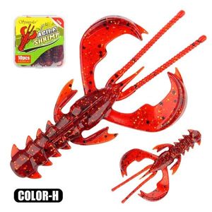 AGILE SHRIMP FLOATING 6.5CM 3.4G RED