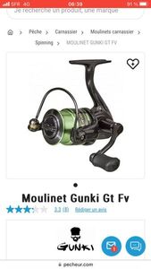 MOULINET GUNKY GT FV300