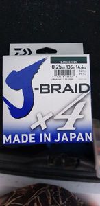 J-BRAID X4 0.25MM