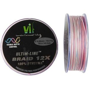  TRESSE VIF ULTIME LINE 12 BRINS - MULTICOLOR