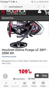 DAIWA FUEGO LT