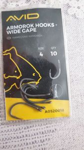 HAMECON AVIDCARP ARMOROK HOOKS-SNAG DU 4