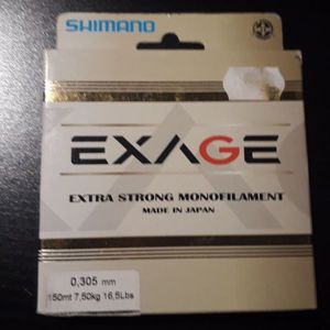 SHIMANO EXAGE FLUORO 0.305 7,5 KG