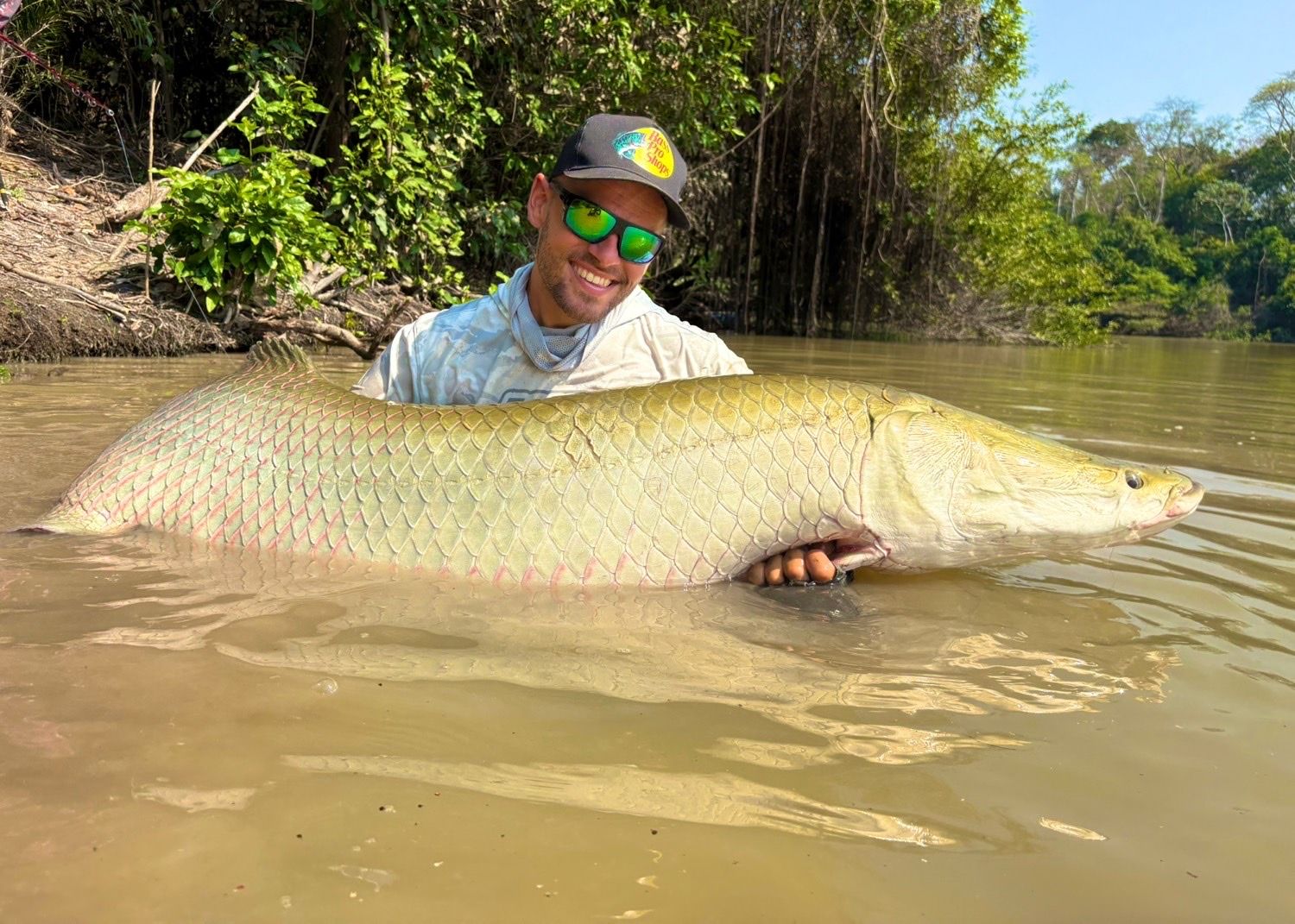 Last Arapaima caught