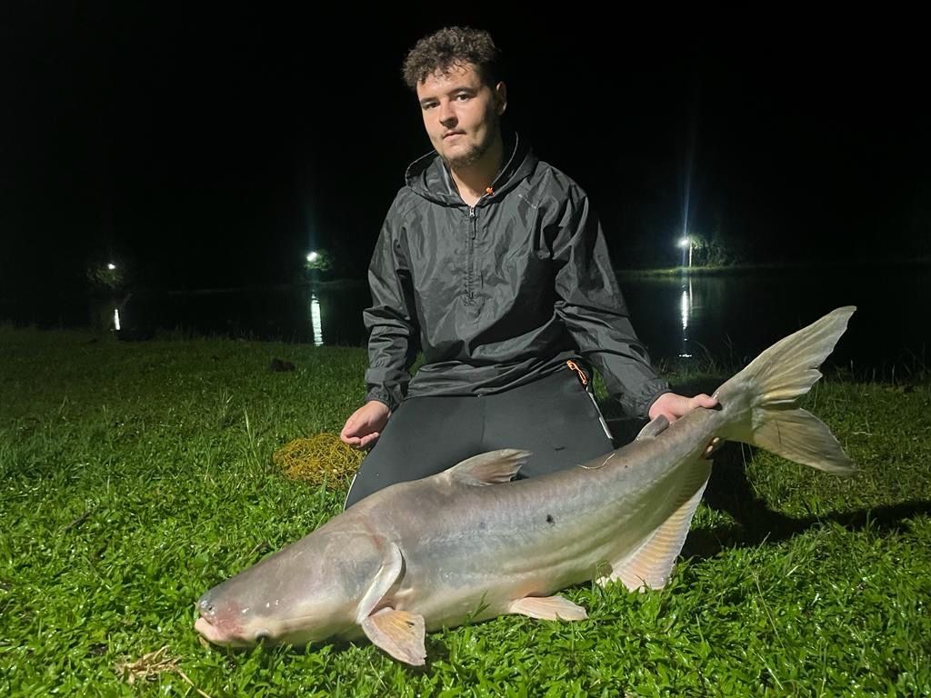 Best gear to fish Mekong Giant Catfish, (Pangasianodon Gigas)