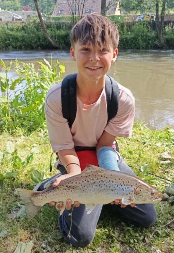 Last Sea Trout caught