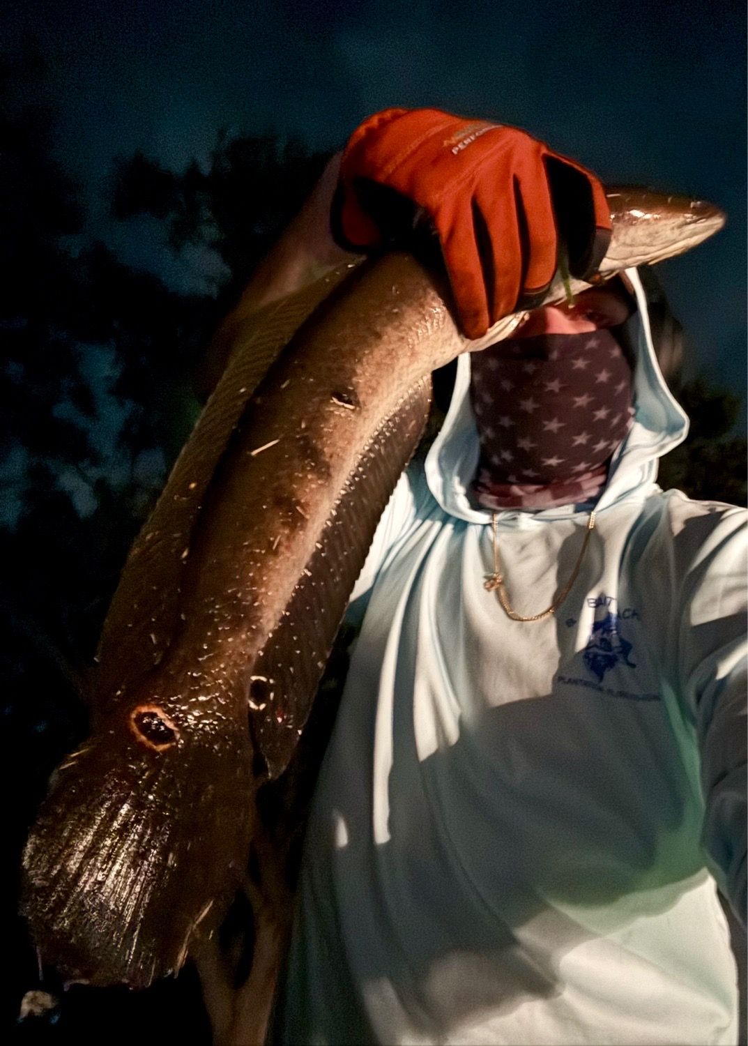 Last Snakehead caught