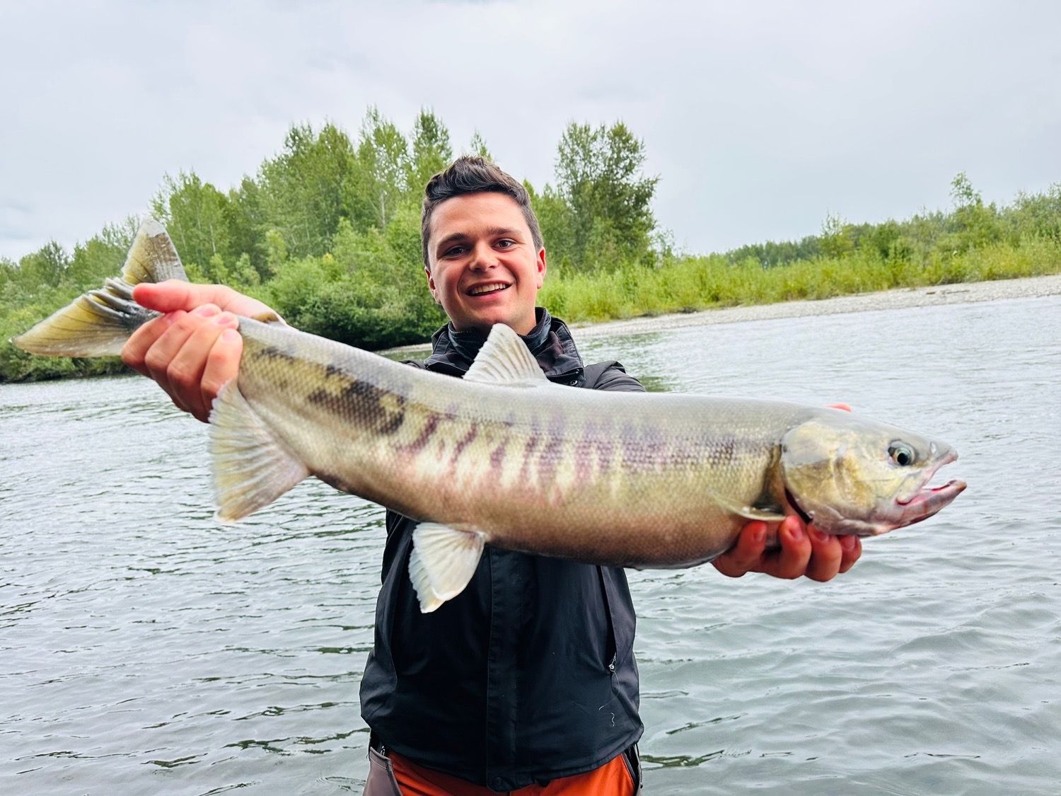 Last Chum Salmon caught