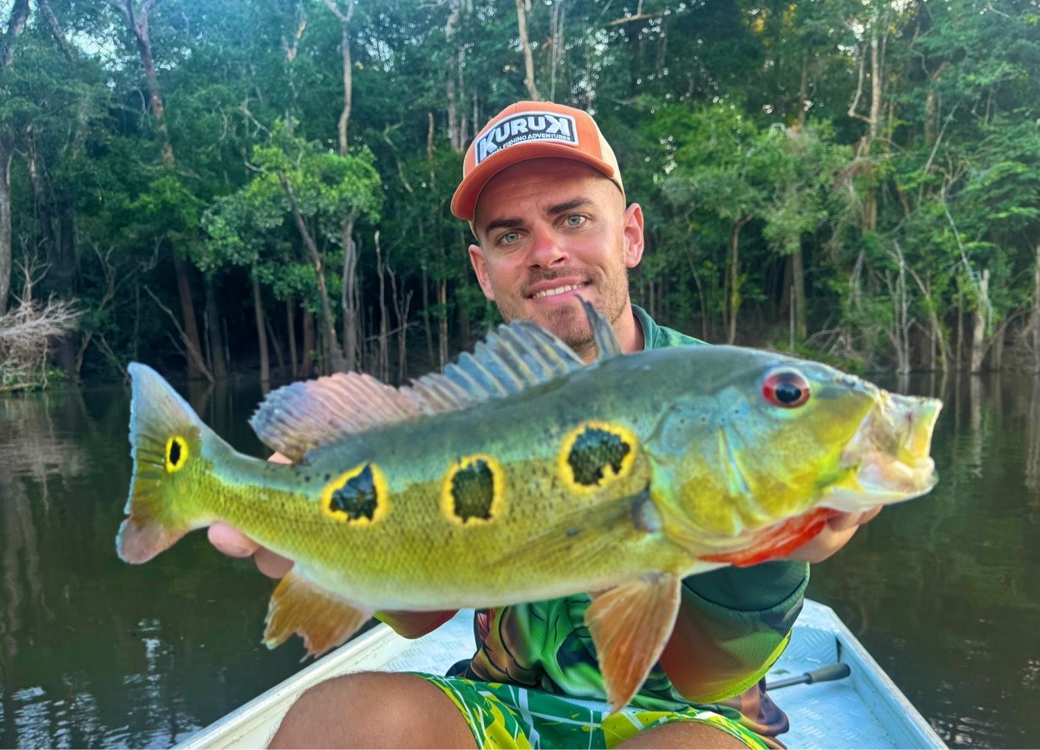 Best gear to fish Blackstriped Peacock