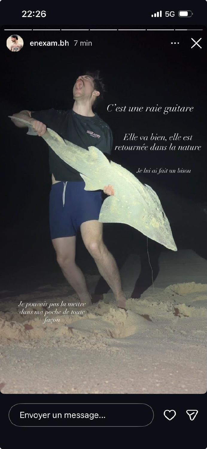 Last Common Guitarfish caught
