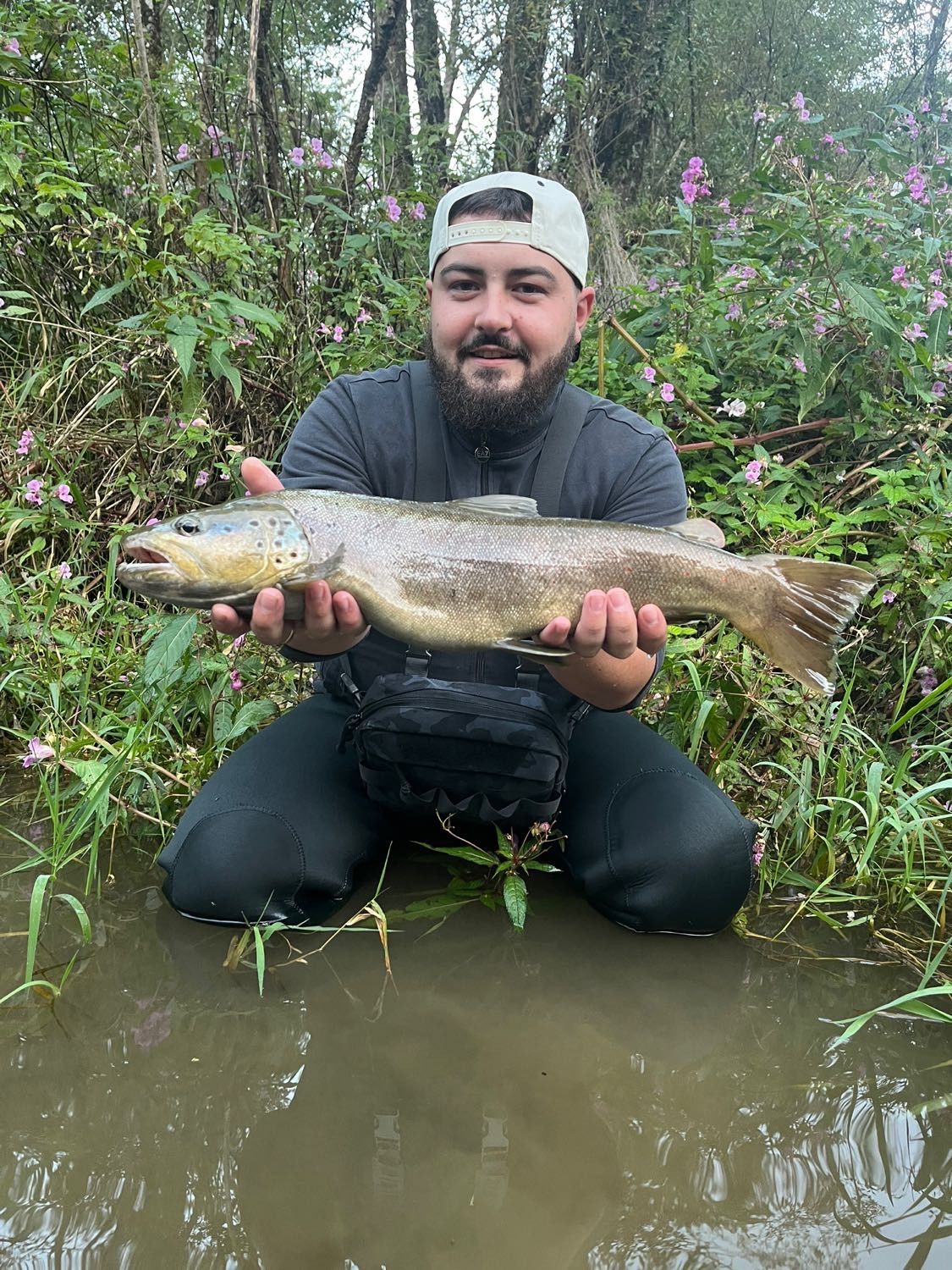 Last Cutthroat Trout caught