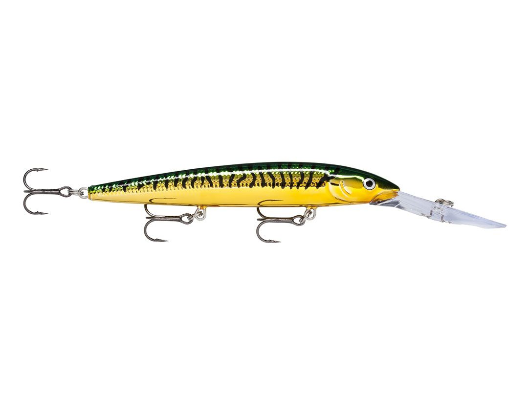 DOWN DEEP HUSKY JERK DHJ12 GOLD GREEN MACKEREL