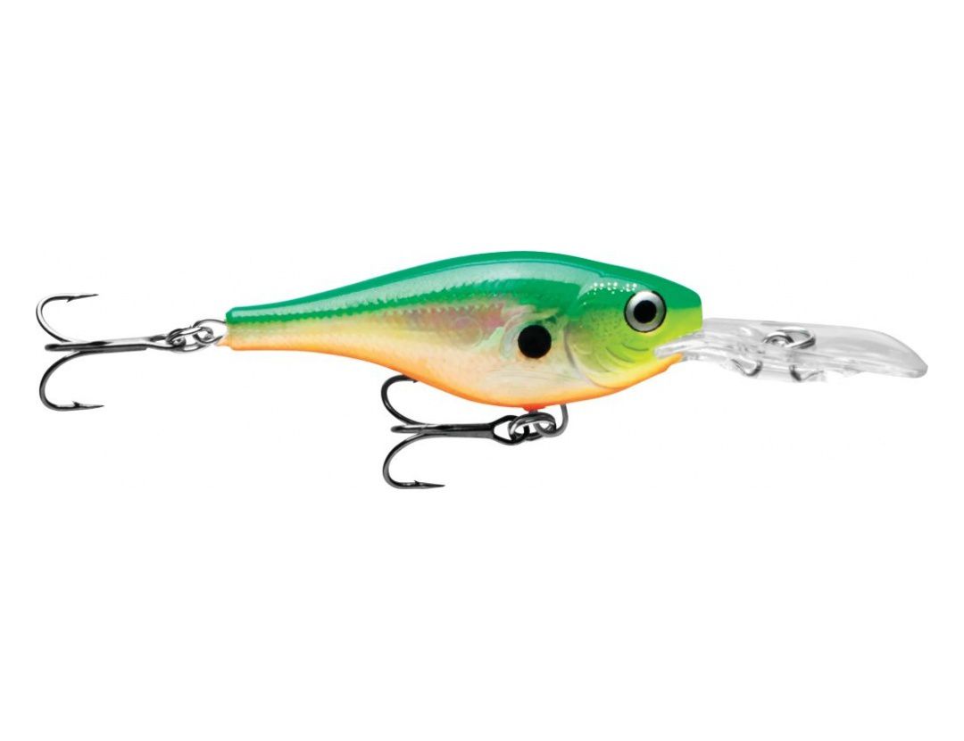 GLASS SHAD RAP GSR04 GLASS CHARTREUSE SHAD