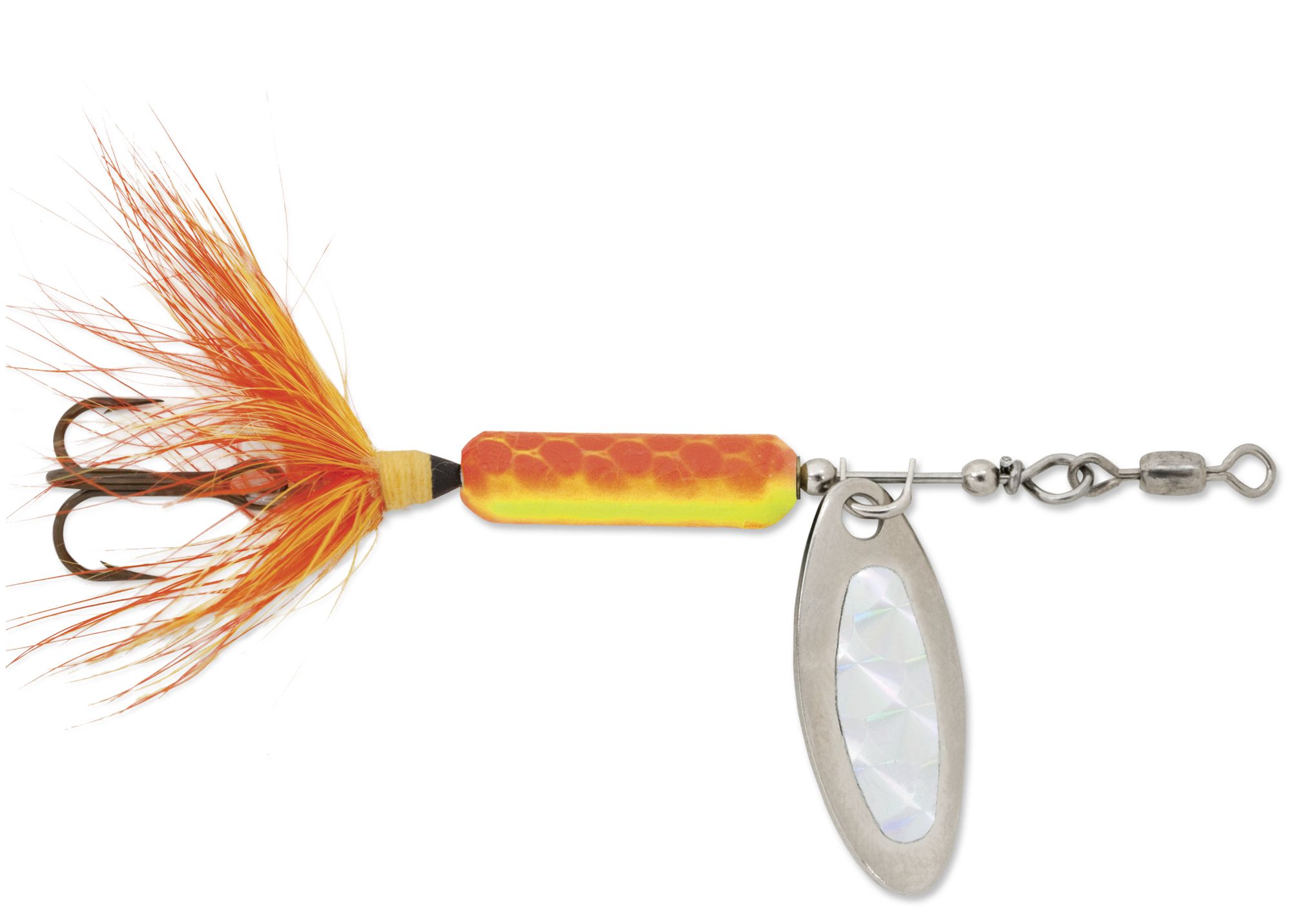 BANG TAIL 2584-018 CHARTREUSE/FIRE SCALE