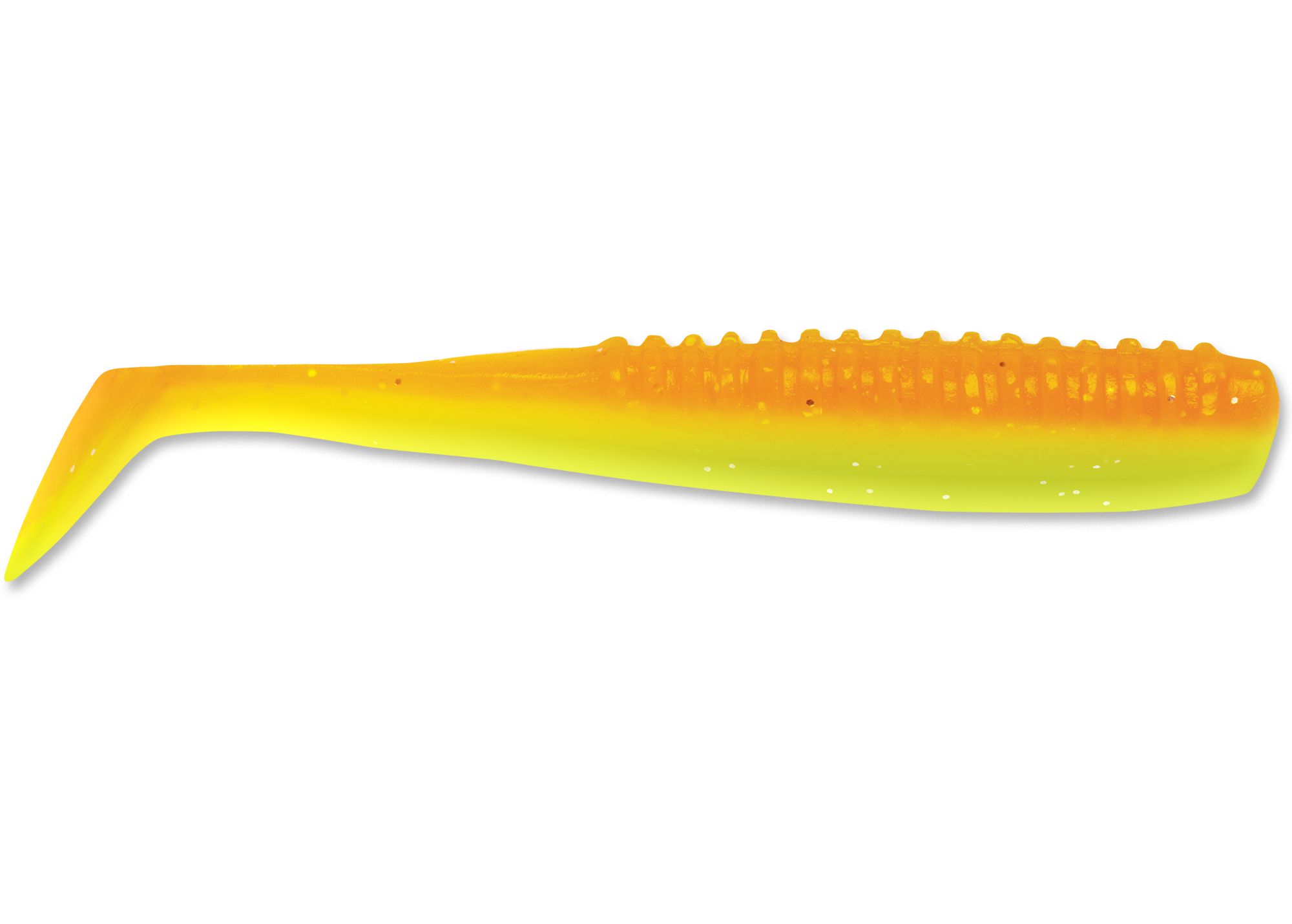 BOOT TAIL MINNOW TXBTM15 ORANGE CHARTREUSE