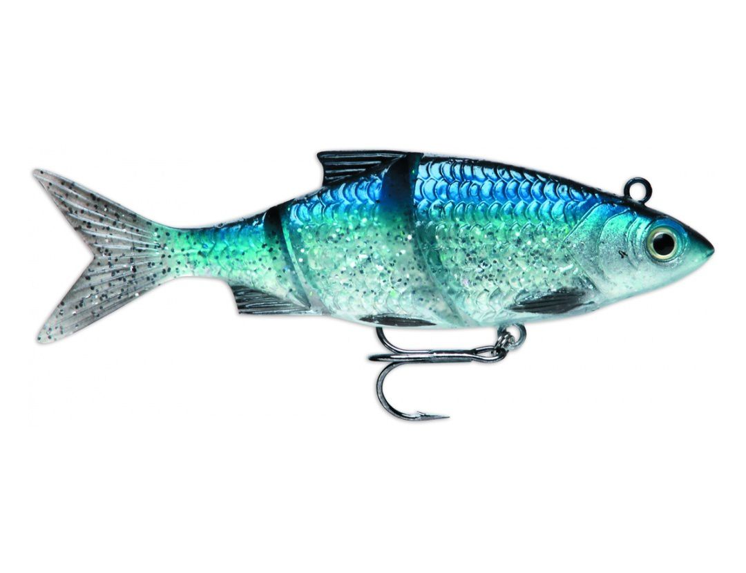 LIVE KICKIN’ SHAD LKSD03 BLUE SHINER