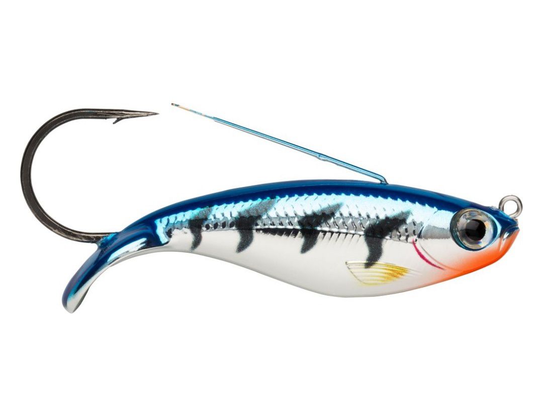 WEEDLESS SHAD WSD08 METALLIC BLUE TIGER