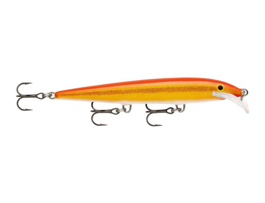 SCATTER RAP MINNOW SCRM11 GOLD FLUORESCENT RED