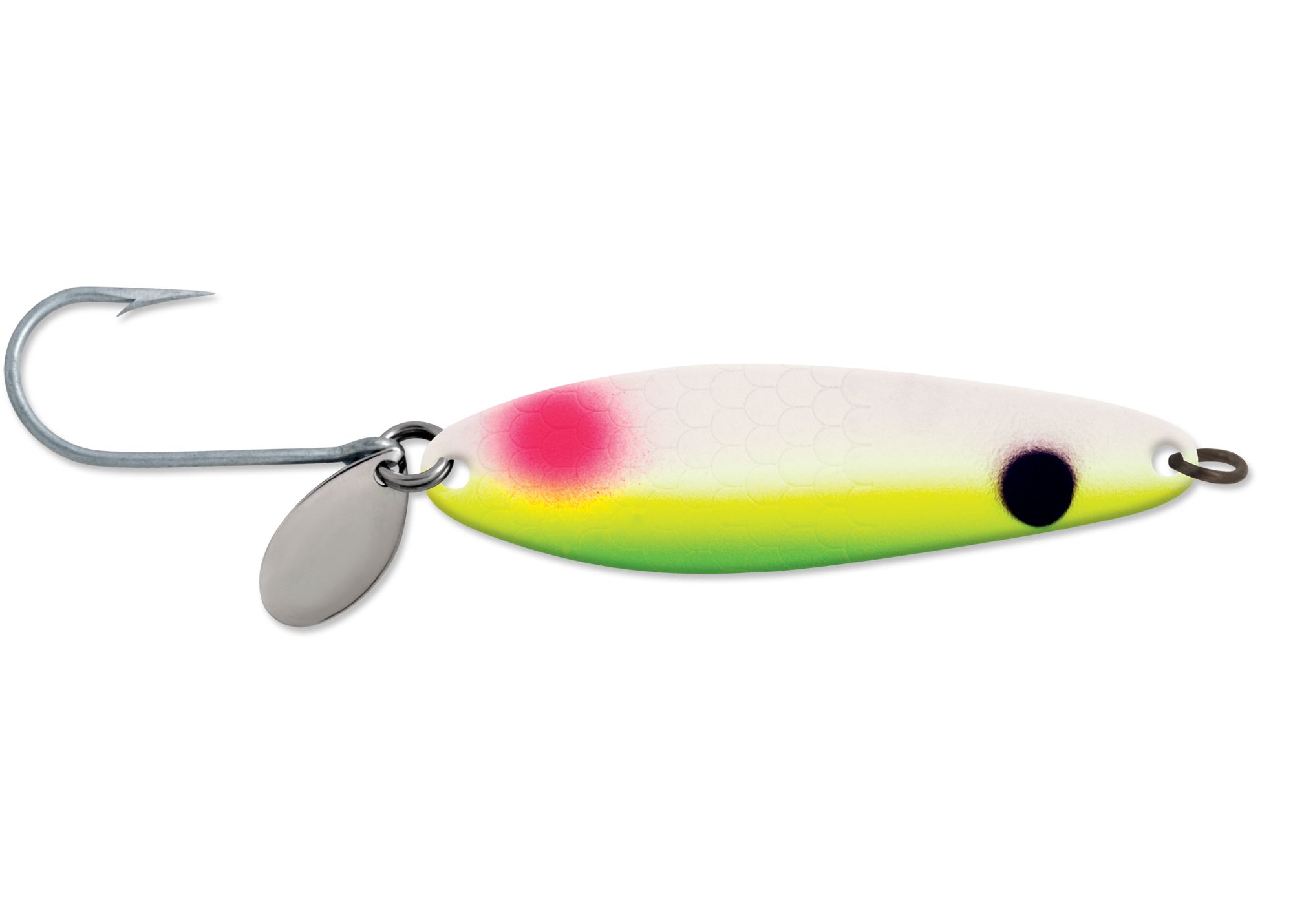 COYOTE SPOON 5841-060 YELLOWTAIL/ EVERGLO BACK