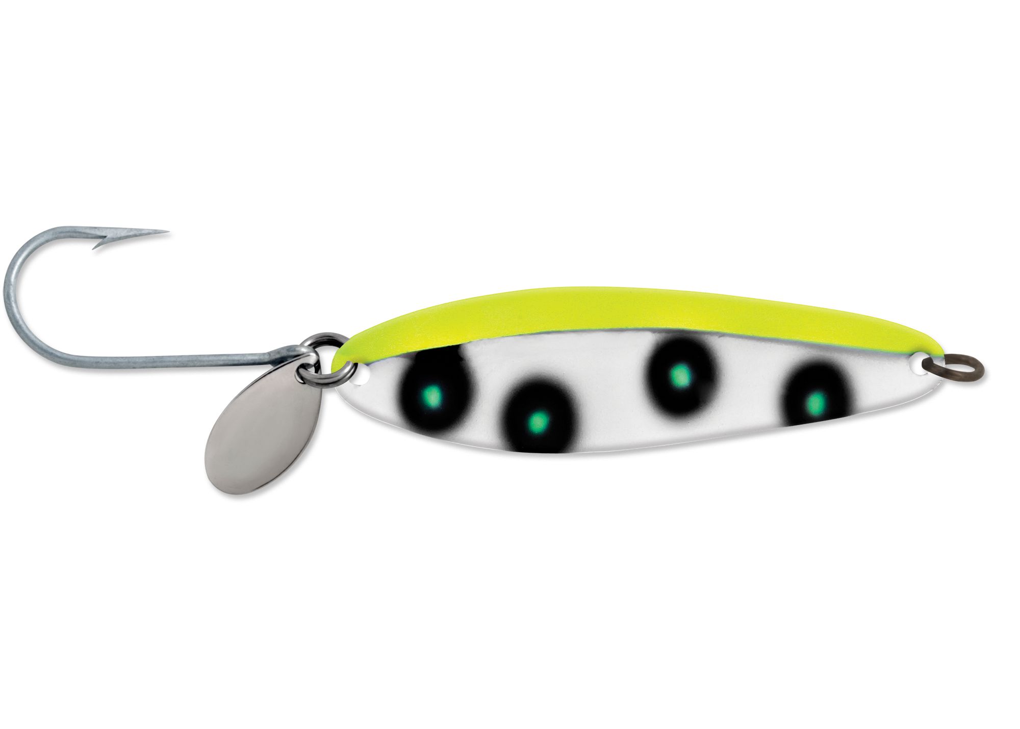 COYOTE SPOON 5841-060 FLUORESCENT CHARTREUSE/GREEN UV