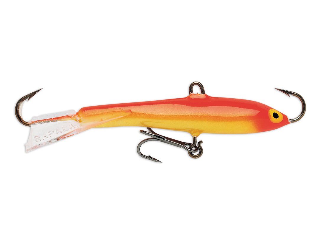 JIGGING RAP W5 GOLD FLUORESCENT RED